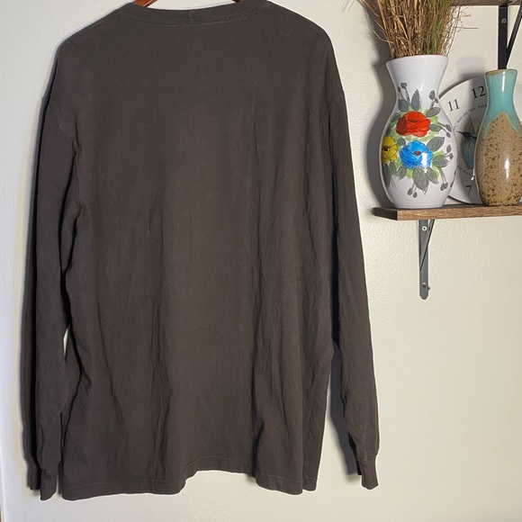 Carhartt Chocolate brown long sleeve crew tee - Picture 2 of 7